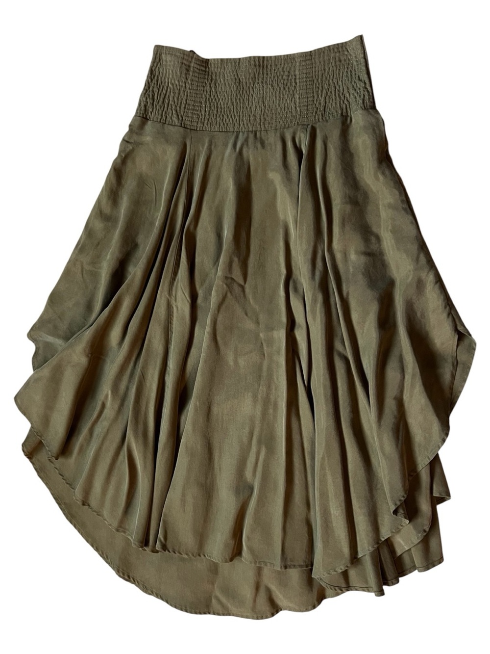 Free People Free Falling Military Green Midi Skirt - Picture 10 of 16